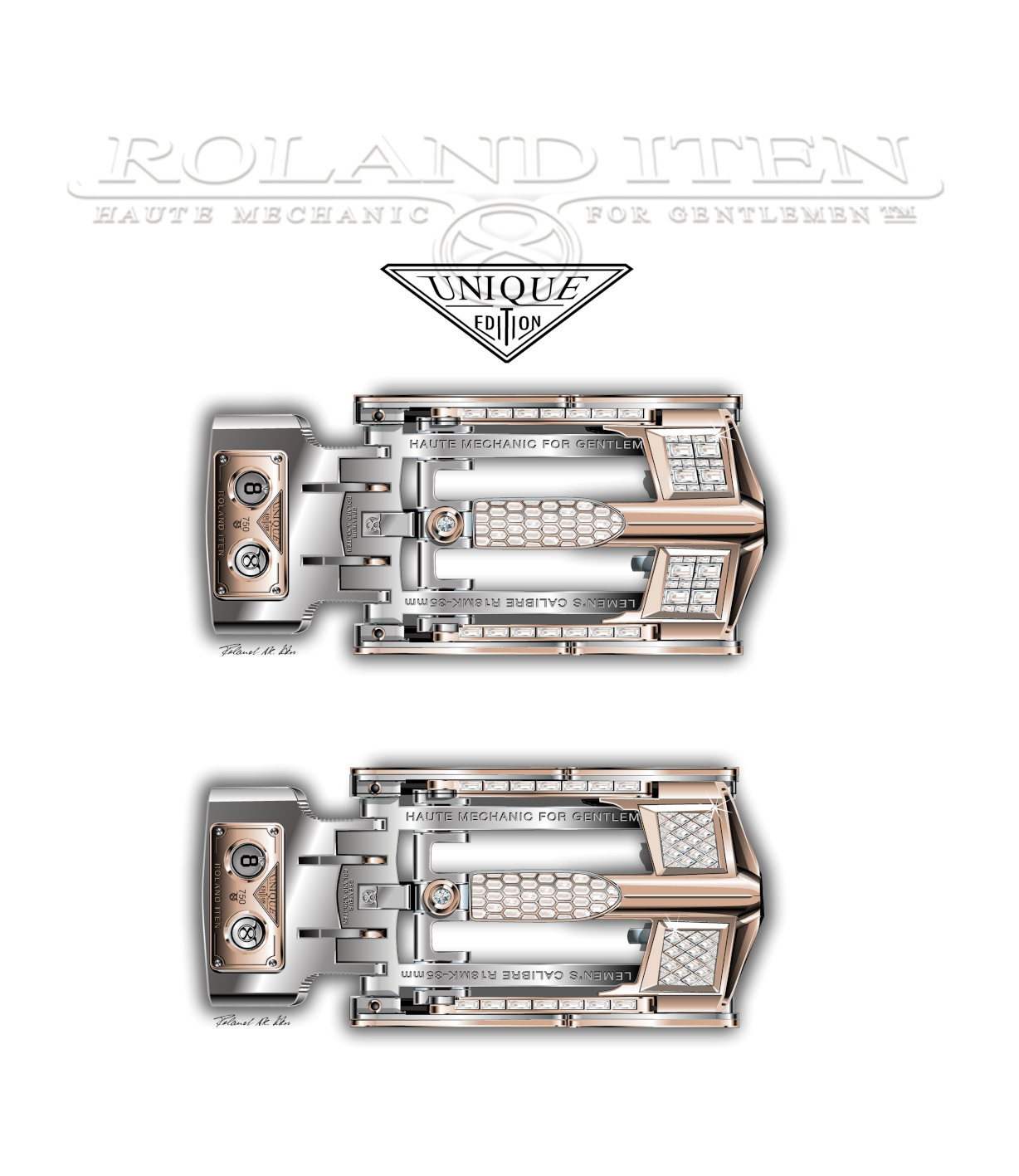 Roland Iten R8 MKII Sport Mechanical Belt Buckle in Steel and Titanium  (Plus Video): For the Man Who Hasn't Quite Got Everything Yet, This Should  Do It! - Quill & Pad